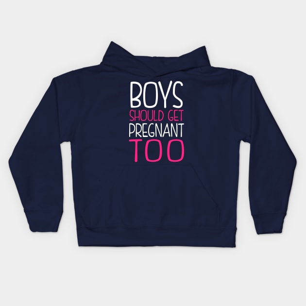 Funny Feminist Design Kids Hoodie by KsuAnn